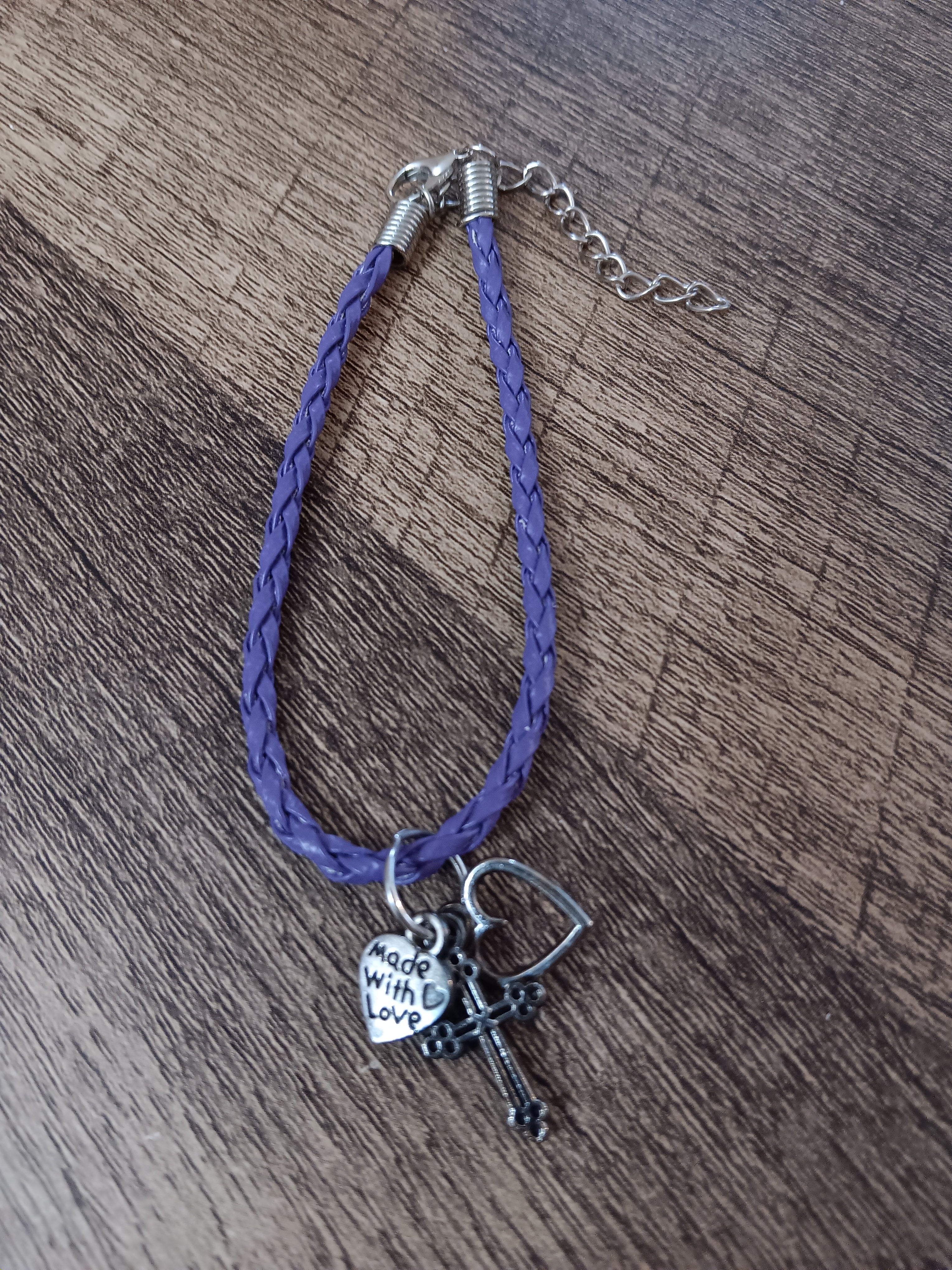 Faux Leather Braided Bracelet