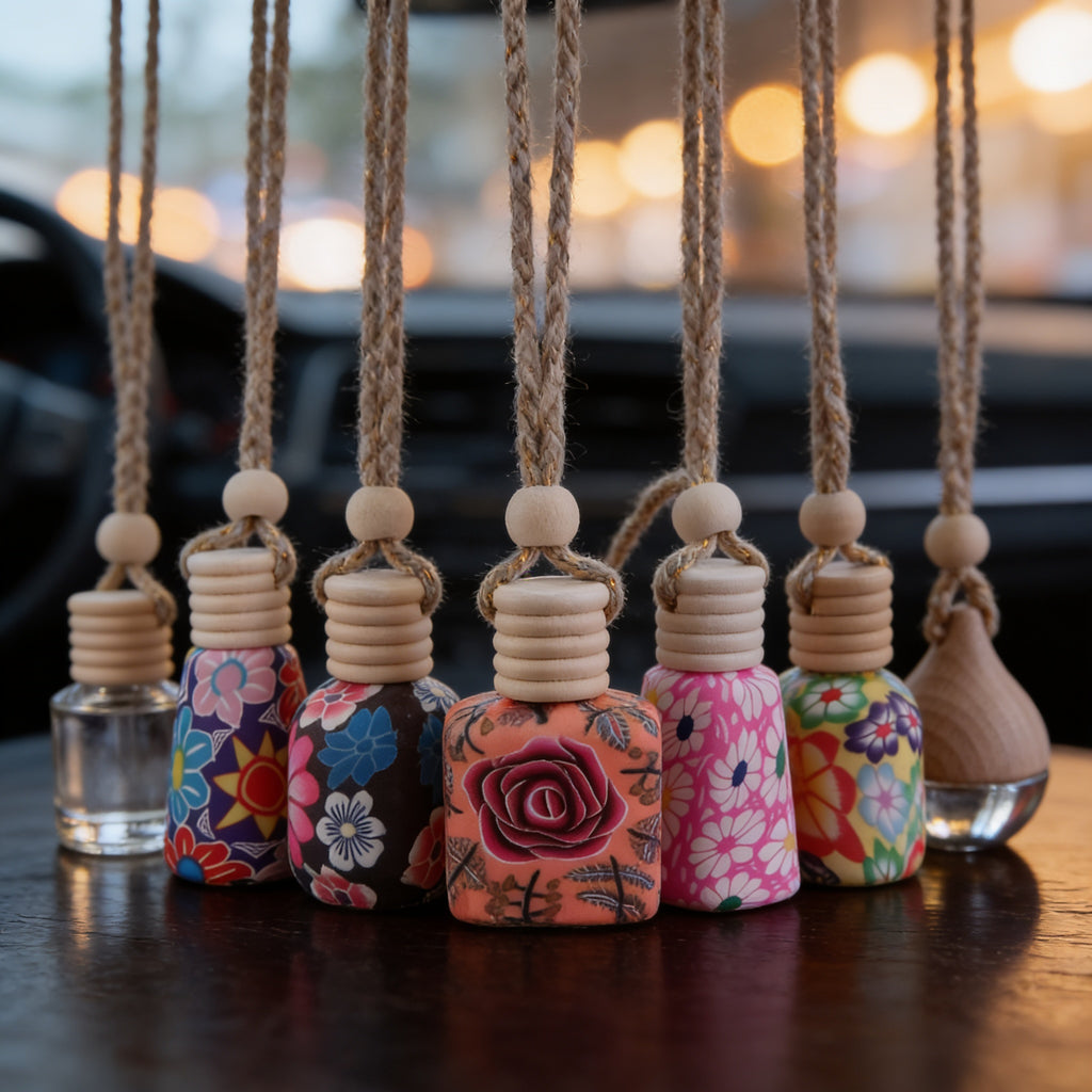 LIMITED ADDITION CAR AIR FRESHENER DIFFUSSERS - HIPPY STYLE