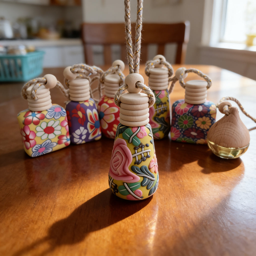 LIMITED ADDITION CAR AIR FRESHENER DIFFUSSERS - HIPPY STYLE