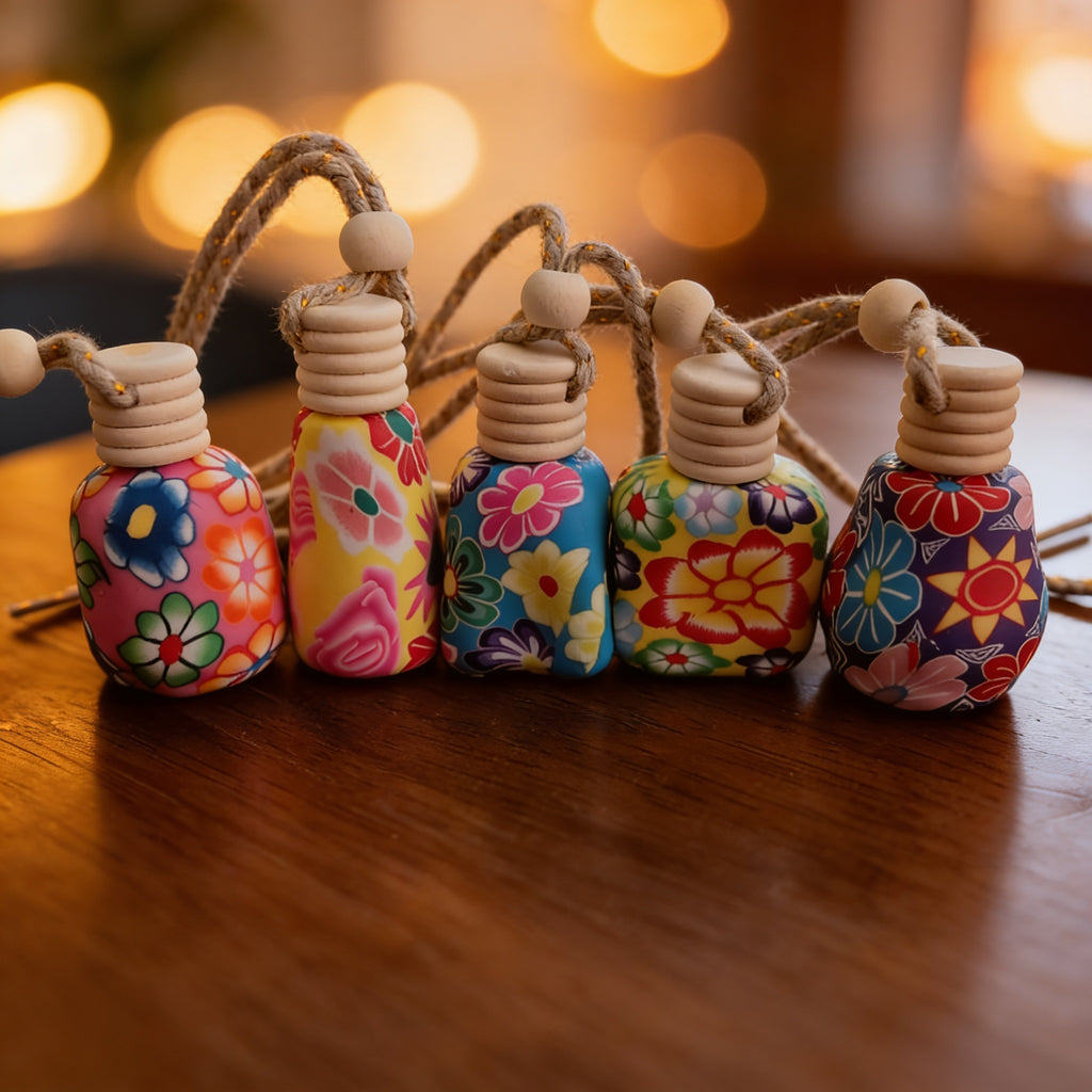LIMITED ADDITION CAR AIR FRESHENER DIFFUSSERS - HIPPY STYLE