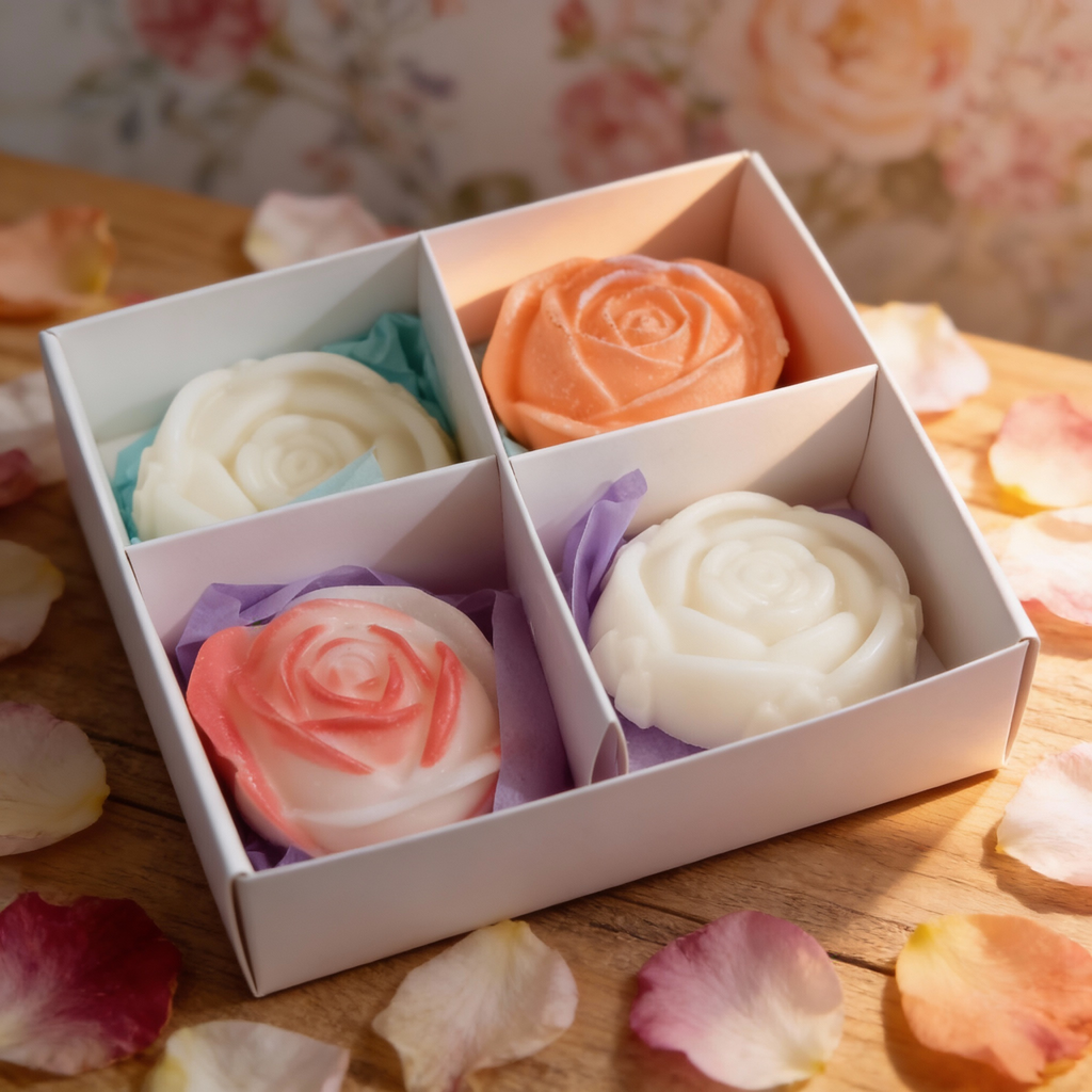 100% Soy Wax Melts - Floral Gift Boxes