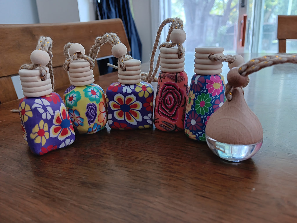 LIMITED ADDITION CAR AIR FRESHENER DIFFUSSERS - HIPPY STYLE